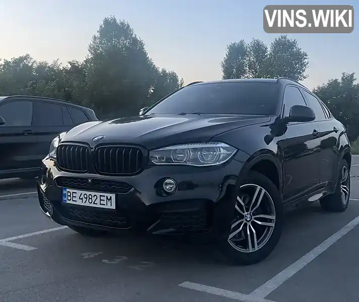 Позашляховик / Кросовер BMW X6 2017 3 л. обл. Київська, Київ - Фото 1/21