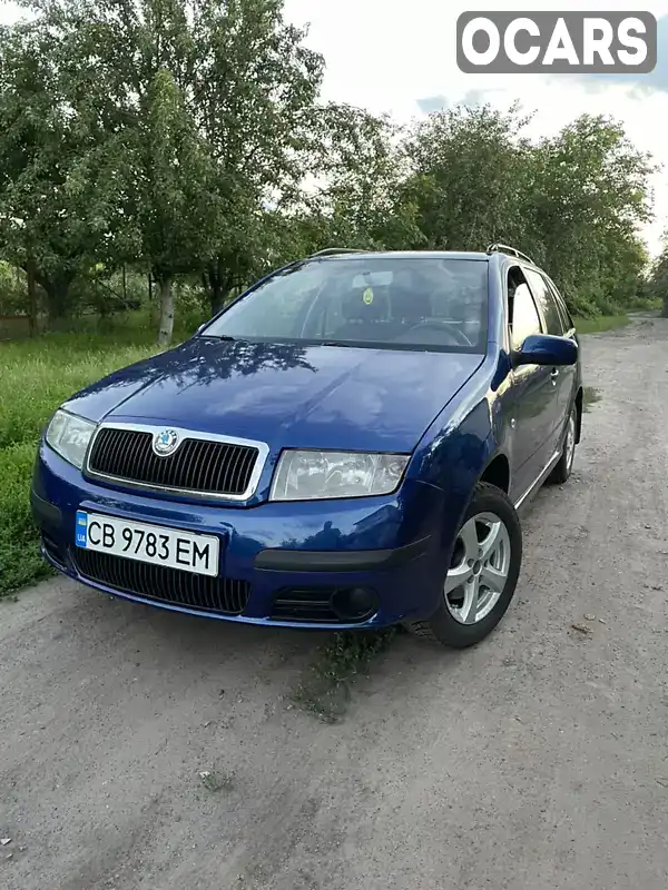 Універсал Skoda Fabia 2002 1.39 л. Ручна / Механіка обл. Чернігівська, Ніжин - Фото 1/15