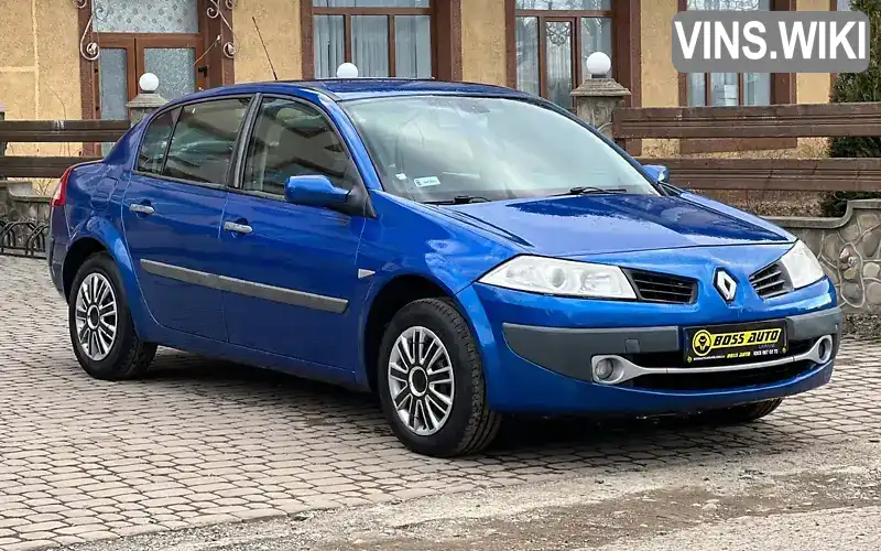 Седан Renault Megane 2008 1.6 л. Ручна / Механіка обл. Івано-Франківська, Коломия - Фото 1/21