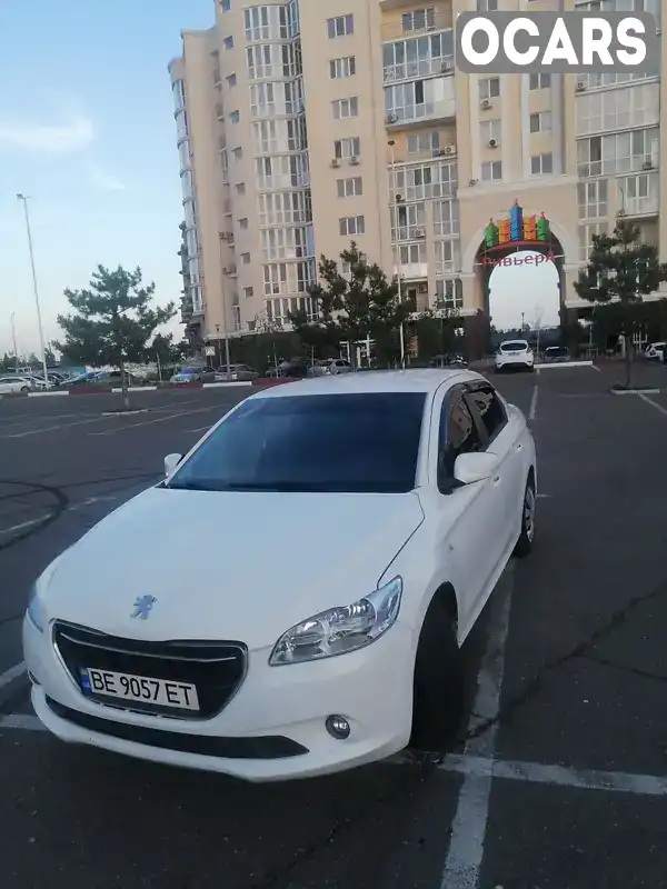 Седан Peugeot 301 2013 1.56 л. Ручна / Механіка обл. Миколаївська, Миколаїв - Фото 1/13