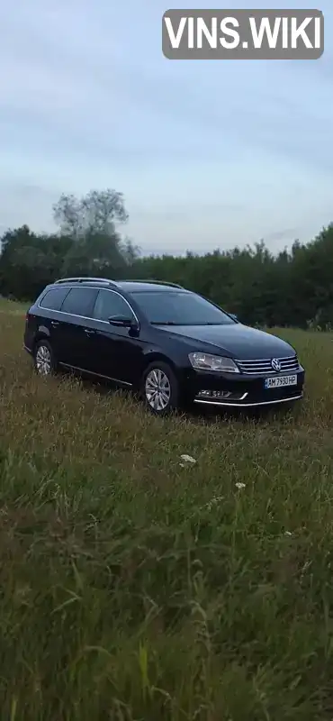 Універсал Volkswagen Passat 2011 1.8 л. Автомат обл. Житомирська, Коростишів - Фото 1/17