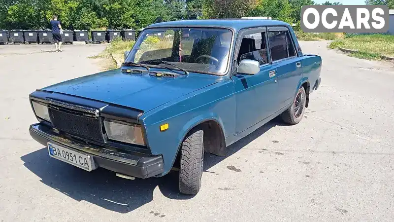 Седан ВАЗ / Lada 2107 2003 1.45 л. Ручна / Механіка обл. Кіровоградська, Кропивницький (Кіровоград) - Фото 1/7