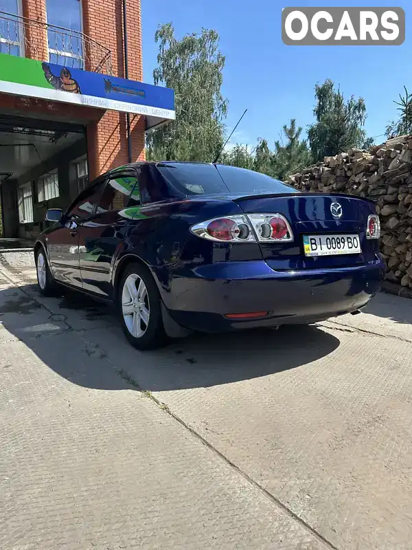 Седан Mazda 6 2002 2 л. Ручна / Механіка обл. Полтавська, Лубни - Фото 1/21