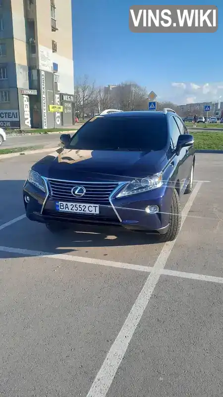 Позашляховик / Кросовер Lexus RX 2015 3.46 л. Автомат обл. Кіровоградська, Кропивницький (Кіровоград) - Фото 1/16