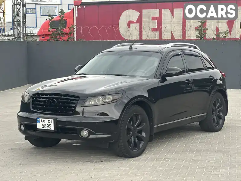 Позашляховик / Кросовер Infiniti FX 35 2004 3.5 л. Автомат обл. Закарпатська, Тячів - Фото 1/21