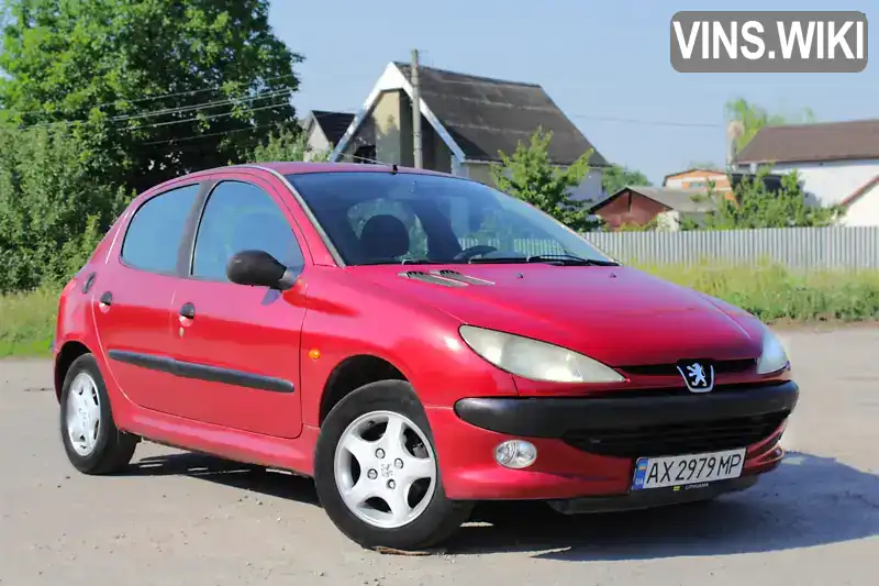 Хетчбек Peugeot 206 1998 1.12 л. Ручна / Механіка обл. Харківська, Харків - Фото 1/11