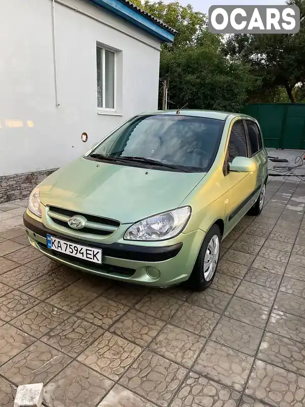 Хетчбек Hyundai Getz 2006 1.4 л. Ручна / Механіка обл. Полтавська, Кременчук - Фото 1/21