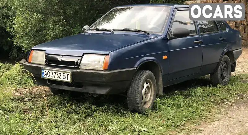 Седан ВАЗ / Lada 21099 2006 1.6 л. Ручна / Механіка обл. Закарпатська, Рахів - Фото 1/12