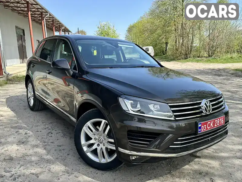 Позашляховик / Кросовер Volkswagen Touareg 2015 3 л. Автомат обл. Волинська, Ковель - Фото 1/21