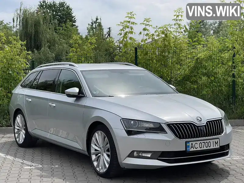 Универсал Skoda Superb 2016 1.6 л. Автомат обл. Волынская, Луцк - Фото 1/17