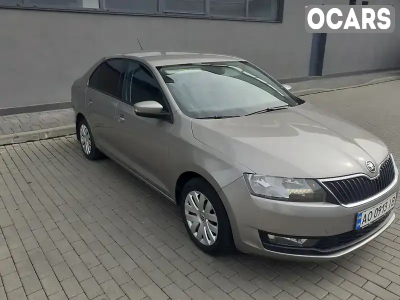 Лифтбек Skoda Rapid 2017 1.6 л. Ручная / Механика обл. Закарпатская, Мукачево - Фото 1/21