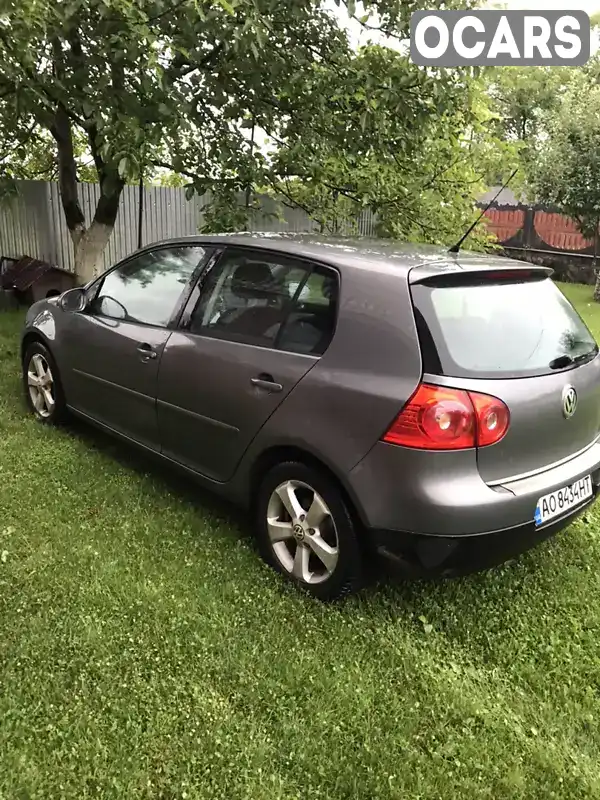 Хетчбек Volkswagen Golf 2006 1.39 л. Ручна / Механіка обл. Закарпатська, Тячів - Фото 1/6