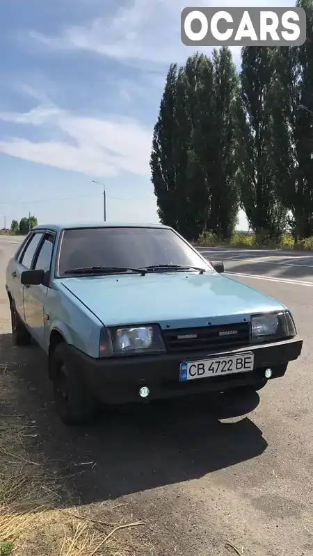 Седан ВАЗ / Lada 21099 1992 1.3 л. Ручная / Механика обл. Черниговская, Борзна - Фото 1/11