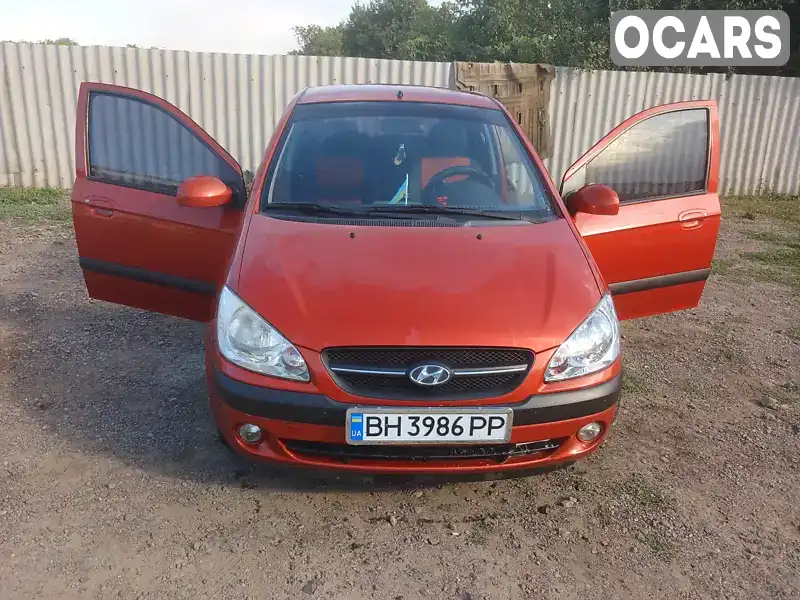 Хетчбек Hyundai Getz 2008 1.4 л. Ручна / Механіка обл. Миколаївська, Снігурівка - Фото 1/21