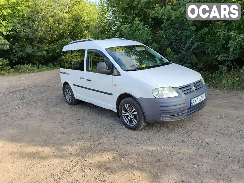 Мінівен Volkswagen Caddy 2006 1.98 л. Ручна / Механіка обл. Харківська, Нова Водолага - Фото 1/5