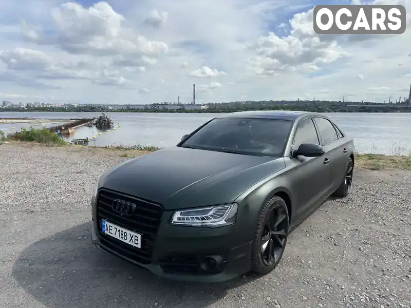 Седан Audi A8 2014 3 л. Автомат обл. Дніпропетровська, Дніпро (Дніпропетровськ) - Фото 1/21