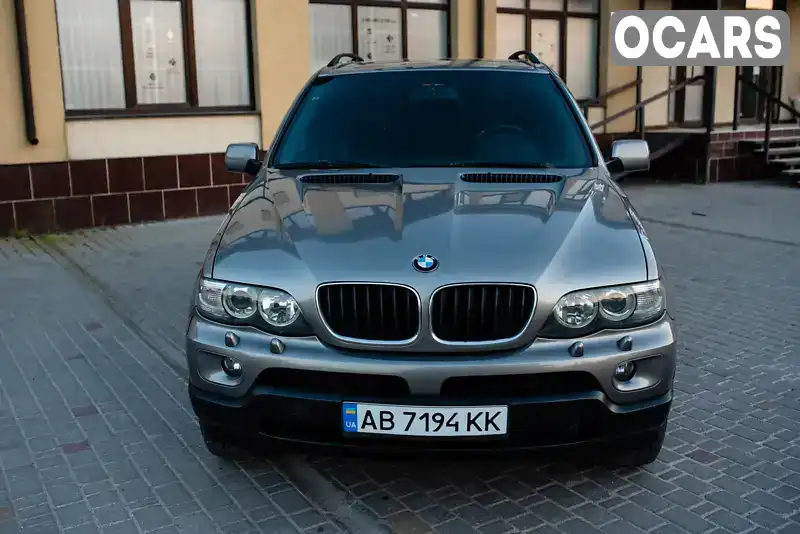 Позашляховик / Кросовер BMW X5 2004 2.99 л. Автомат обл. Вінницька, Вінниця - Фото 1/21