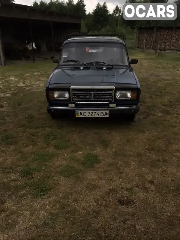 Седан ВАЗ / Lada 2107 1996 1.3 л. Ручна / Механіка обл. Волинська, location.city.dubechne - Фото 1/16