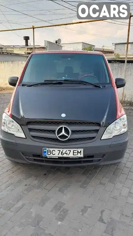 Мінівен Mercedes-Benz Vito 2010 2.1 л. Ручна / Механіка обл. Львівська, Червоноград - Фото 1/13