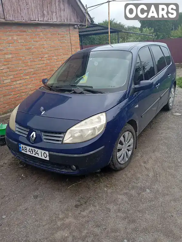 Мінівен Renault Grand Scenic 2005 1.6 л. Ручна / Механіка обл. Вінницька, Хмільник - Фото 1/14