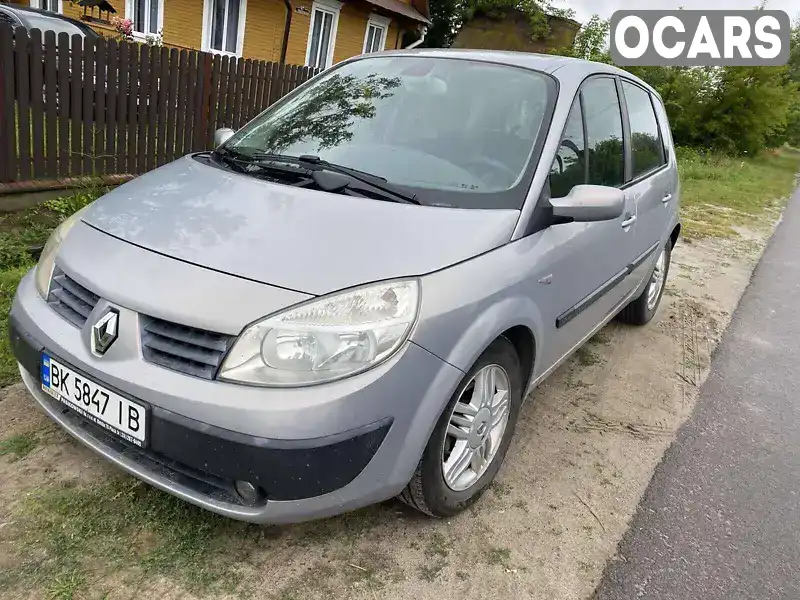 Мінівен Renault Megane Scenic 2003 1.6 л. Ручна / Механіка обл. Рівненська, Дубровиця - Фото 1/4