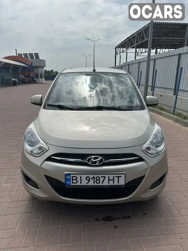 Хэтчбек Hyundai i10 2013 1.09 л. Автомат обл. Полтавская, Полтава - Фото 1/21