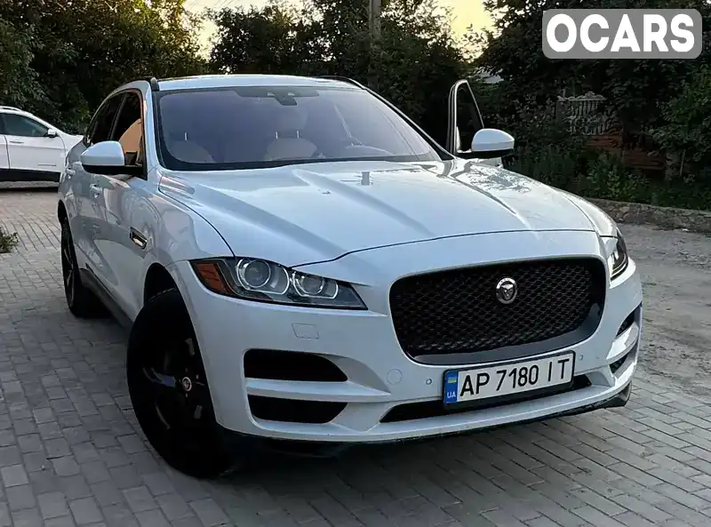 Позашляховик / Кросовер Jaguar F-Pace 2016 3 л. Типтронік обл. Запорізька, Запоріжжя - Фото 1/15