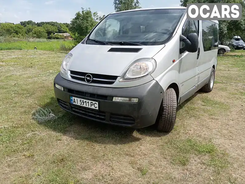 Мінівен Opel Vivaro 2002 1.87 л. Ручна / Механіка обл. Київська, Переяслав - Фото 1/20