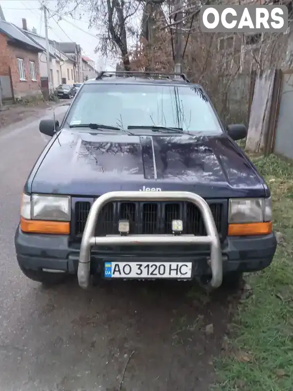 Позашляховик / Кросовер Jeep Grand Cherokee 1998 2.5 л. Ручна / Механіка обл. Закарпатська, Тячів - Фото 1/8