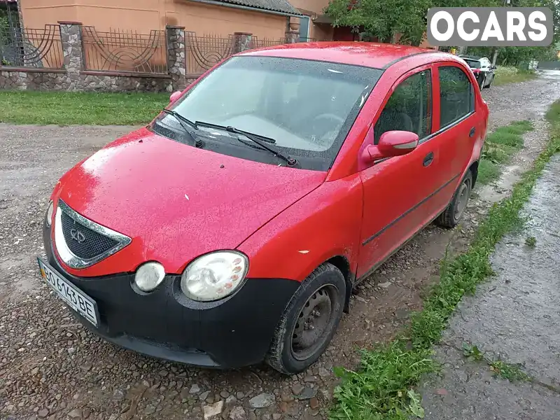 Ліфтбек Chery Jaggi 2008 1.3 л. Ручна / Механіка обл. Тернопільська, Заліщики - Фото 1/7