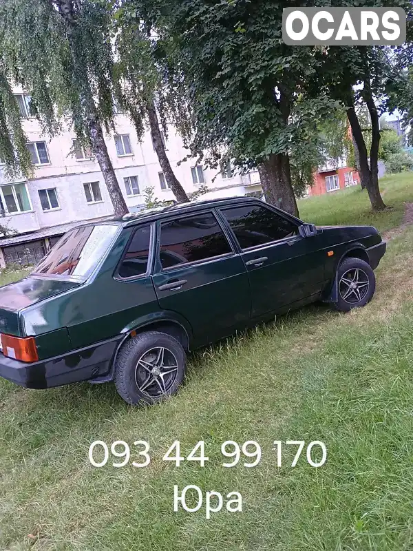 Седан ВАЗ / Lada 21099 2007 1.6 л. Ручна / Механіка обл. Львівська, Новояворівськ - Фото 1/21