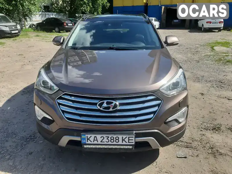 Позашляховик / Кросовер Hyundai Grand Santa Fe 2014 2.2 л. Автомат обл. Київська, Київ - Фото 1/19