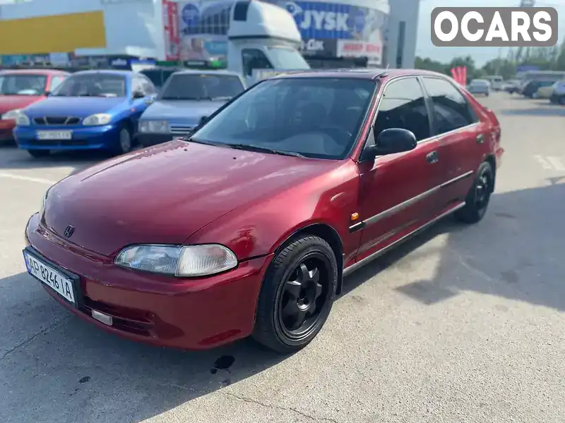 Седан Honda Civic 1994 1.5 л. Ручная / Механика обл. Запорожская, Запорожье - Фото 1/21