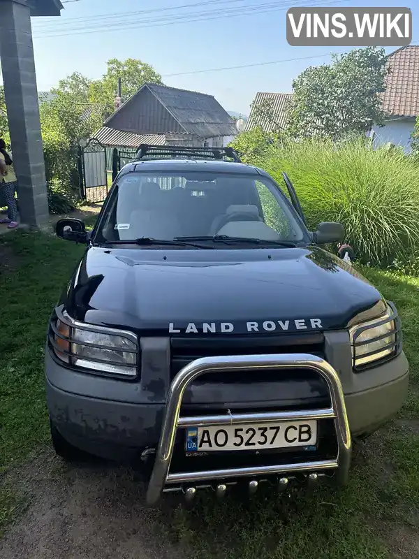 Позашляховик / Кросовер Land Rover Freelander 2000 1.8 л. Ручна / Механіка обл. Закарпатська, Ужгород - Фото 1/10