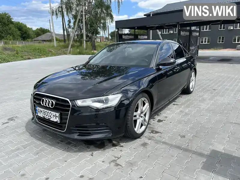 WAUFMAFC4EN153879 Audi A6 2014 Седан 3 л. Фото 2