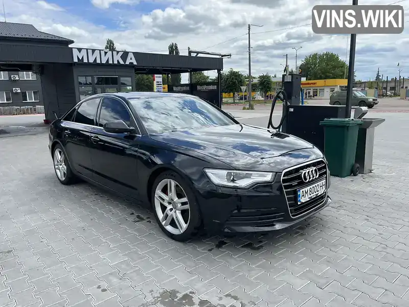 WAUFMAFC4EN153879 Audi A6 2014 Седан 3 л. Фото 3