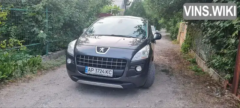 Позашляховик / Кросовер Peugeot 3008 2009 1.6 л. Ручна / Механіка обл. Запорізька, Запоріжжя - Фото 1/21