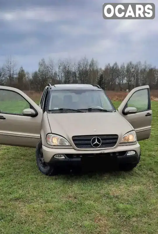 Внедорожник / Кроссовер Mercedes-Benz M-Class 2001 2.7 л. Автомат обл. Львовская, Червоноград - Фото 1/11