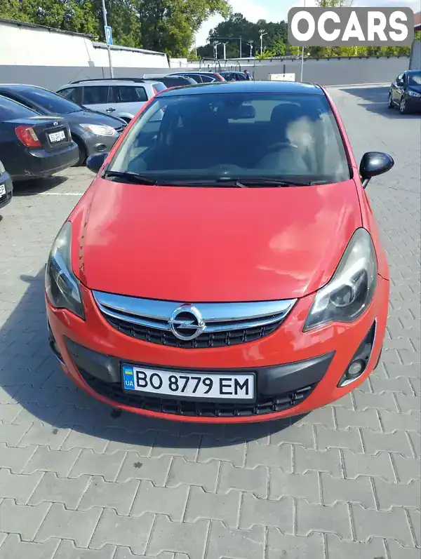 Хетчбек Opel Corsa 2012 1.23 л. Ручна / Механіка обл. Тернопільська, Тернопіль - Фото 1/15