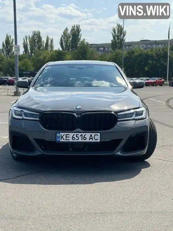 Седан BMW 5 Series 2021 2.99 л. Автомат обл. Дніпропетровська, Дніпро (Дніпропетровськ) - Фото 1/21