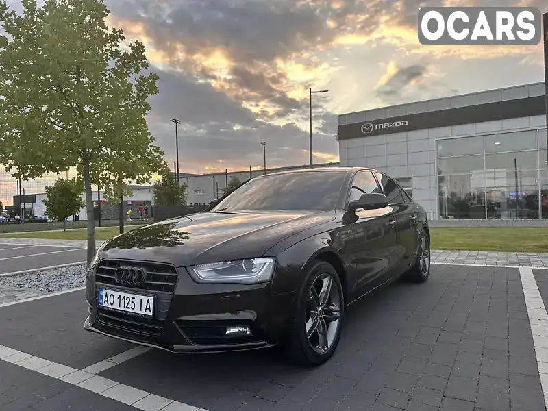 Седан Audi A4 2013 1.8 л. Автомат обл. Закарпатська, Мукачево - Фото 1/21