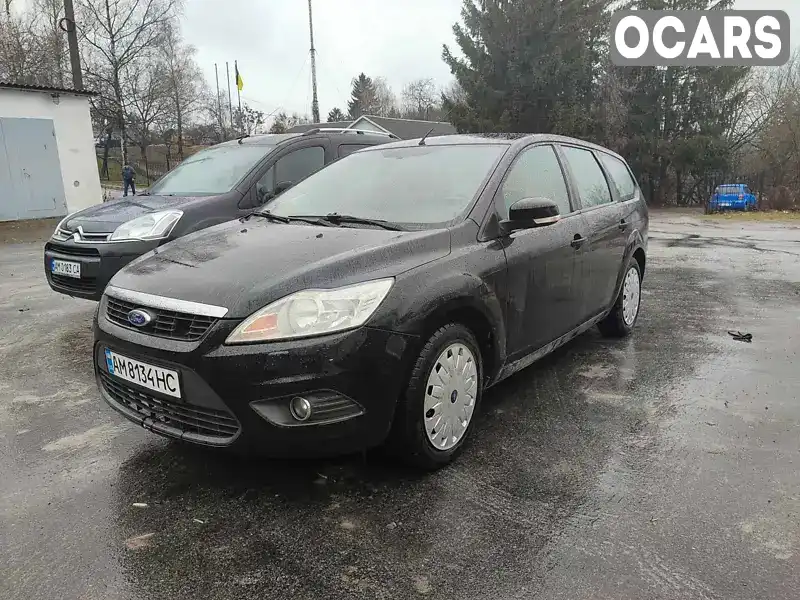 Універсал Ford Focus 2009 1.6 л. Ручна / Механіка обл. Житомирська, Звягель - Фото 1/9