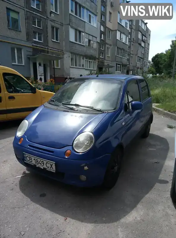 Хэтчбек Daewoo Matiz 2006 0.8 л. Ручная / Механика обл. Черниговская, Чернигов - Фото 1/4