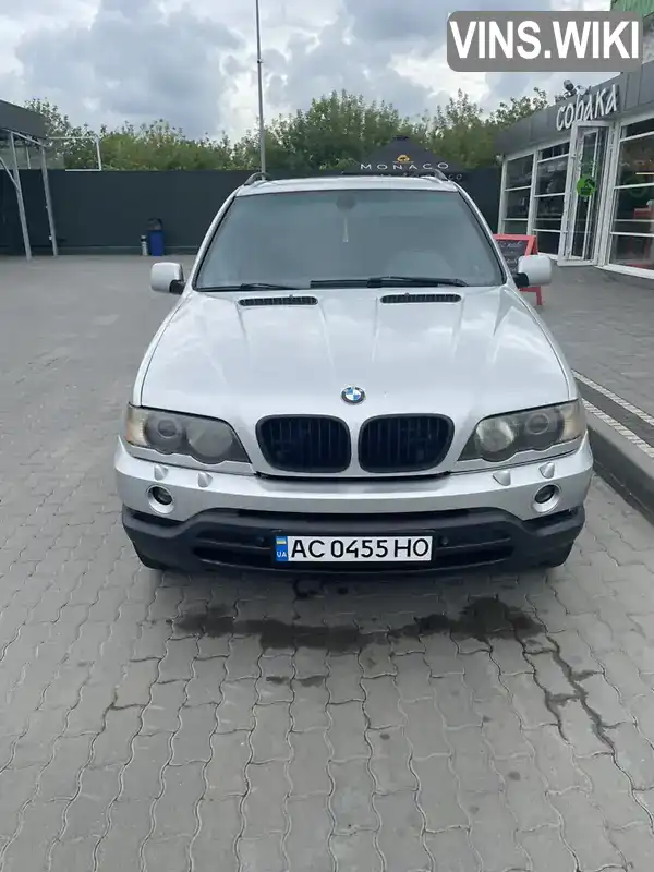 Позашляховик / Кросовер BMW X5 2002 3 л. Автомат обл. Волинська, Луцьк - Фото 1/21