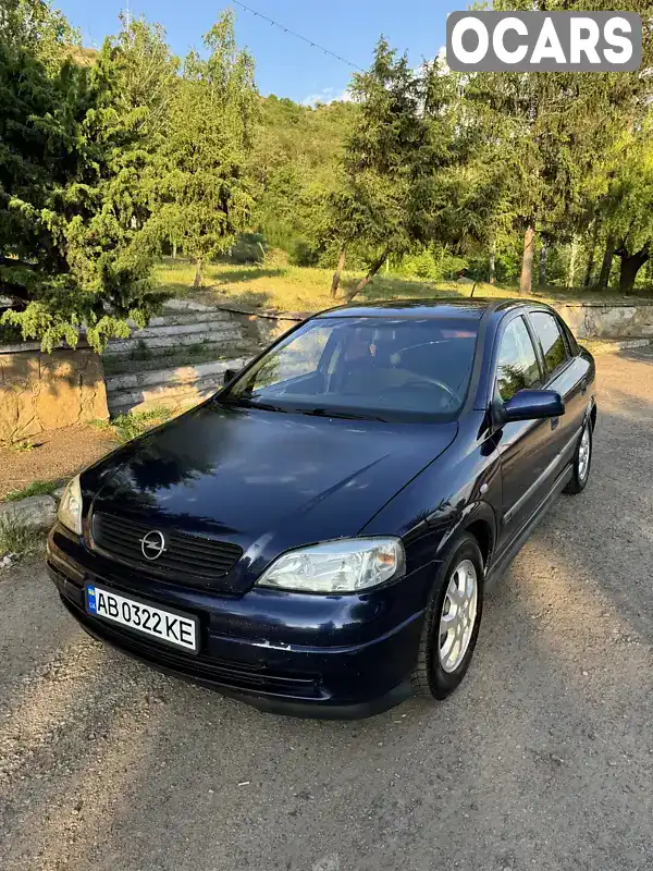 Хетчбек Opel Astra 2001 1.6 л. Ручна / Механіка обл. Вінницька, Могилів-Подільський - Фото 1/9