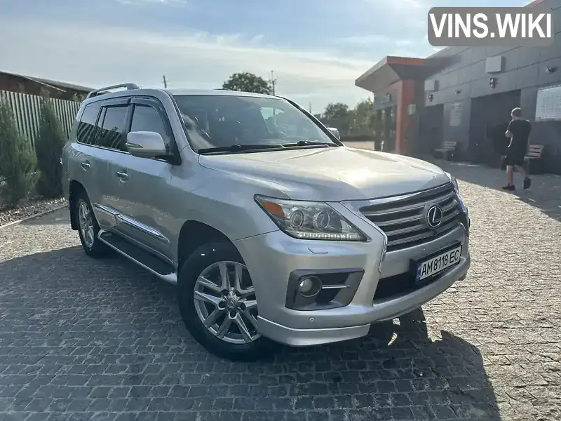 Позашляховик / Кросовер Lexus LX 2012 5.7 л. Автомат обл. Житомирська, Житомир - Фото 1/21