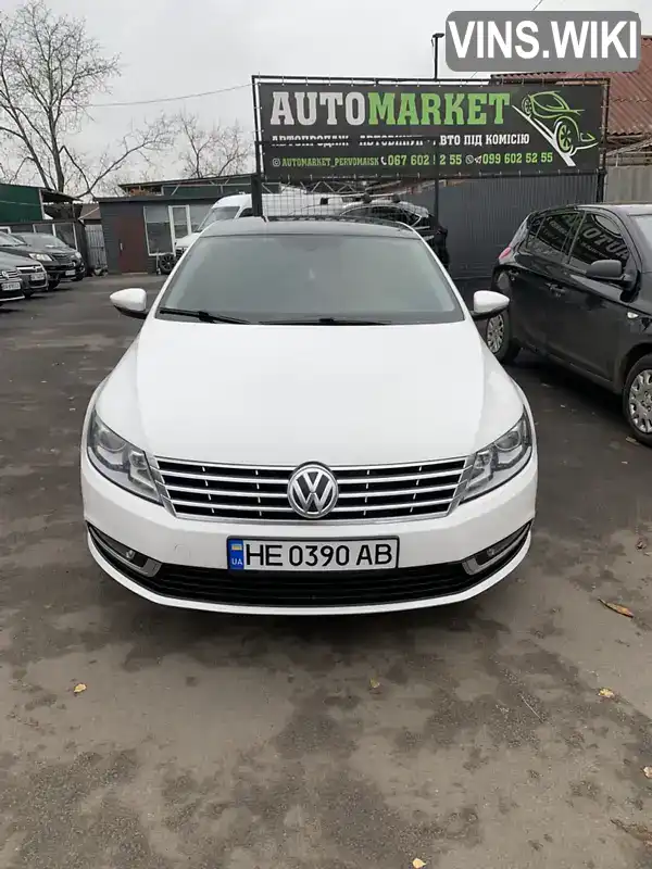 Купе Volkswagen CC / Passat CC 2012 1.98 л. Автомат обл. Миколаївська, Первомайськ - Фото 1/20