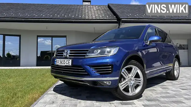 Внедорожник / Кроссовер Volkswagen Touareg 2016 2.97 л. Типтроник обл. Хмельницкая, Хмельницкий - Фото 1/21