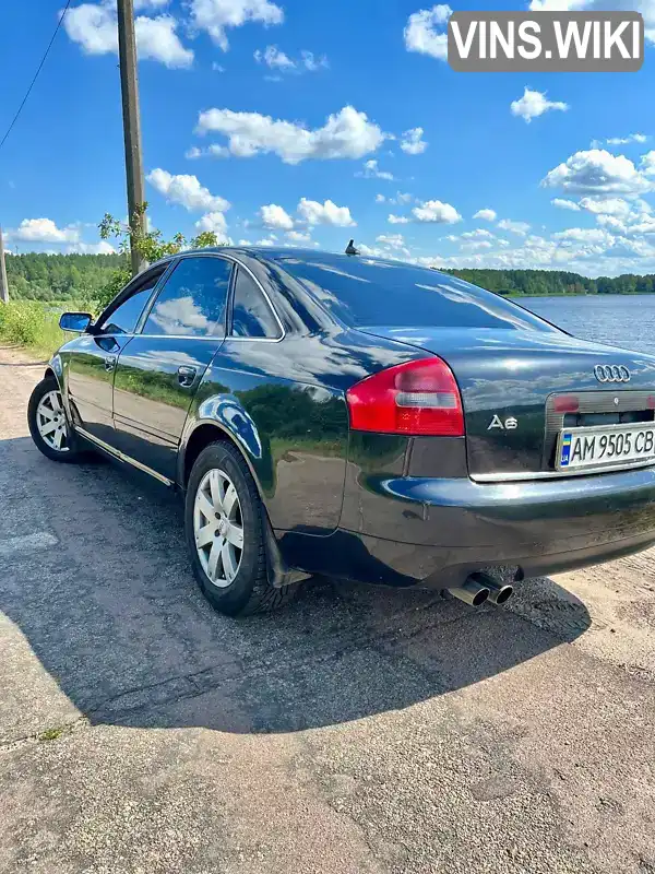 Седан Audi A6 2004 1.78 л. Ручная / Механика обл. Житомирская, Житомир - Фото 1/21