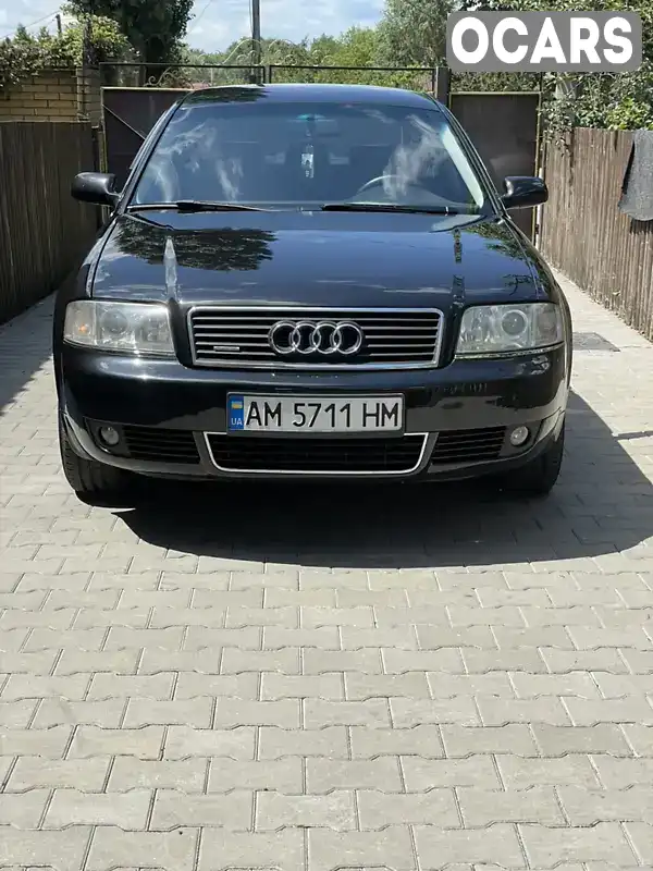 Седан Audi A6 2004 1.8 л. Ручна / Механіка обл. Житомирська, Звягель - Фото 1/19